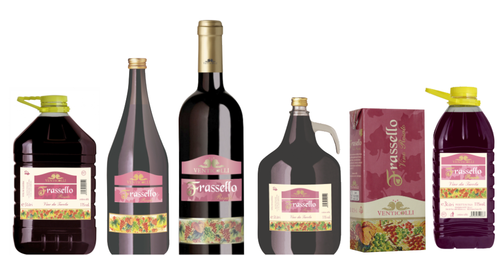Vino Frassello Rosato - Venticolli Sicilia